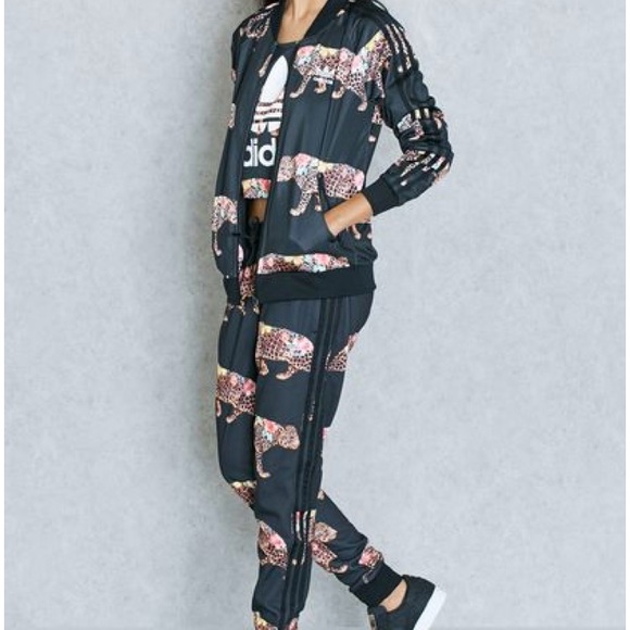 adidas matching jacket and pants